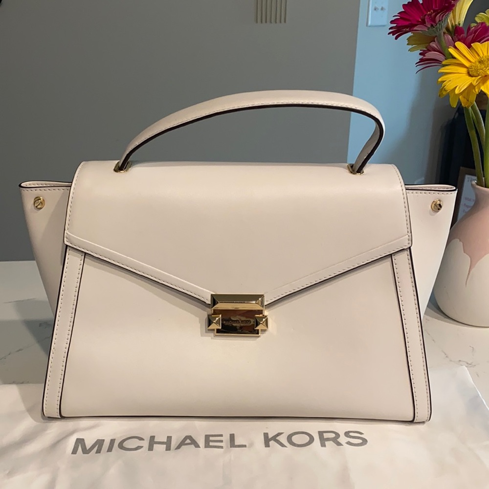 Light Cream Whitney Michael Kors Handbag